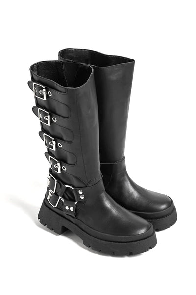 BIKER BOOTS BLACK