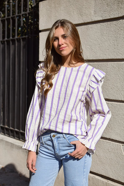 BLUSA RAYA VIOLET