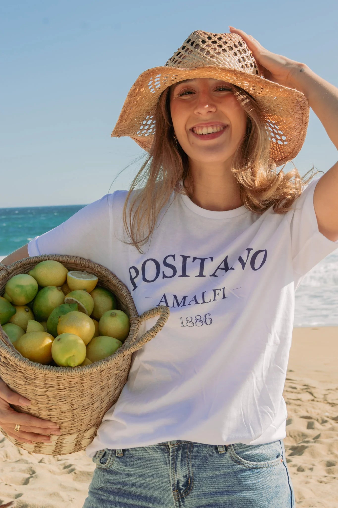 POLERA POSITANO BLANCA