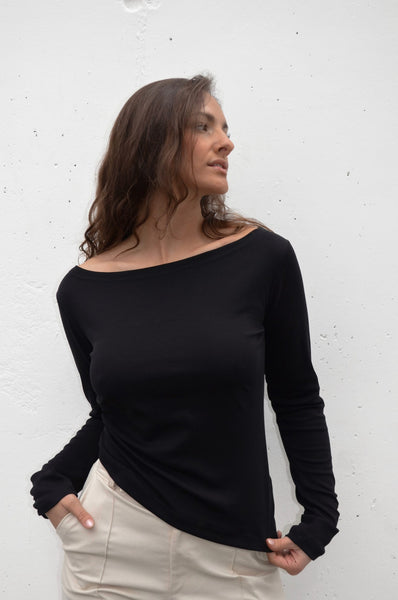 POLERA CHIARA NEGRA