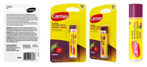 CARMEX CEREZA BARRA - BÁLSAMO LABIAL